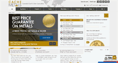 Desktop Screenshot of cachemetals.com