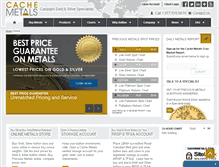 Tablet Screenshot of cachemetals.com